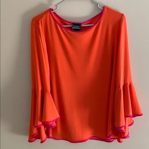 Orange Blouse